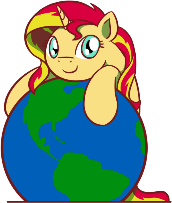 Flutterluv, Cute, Earth, Looking At You, Macro, Pony, - Sunset Shimmer (768x1024)