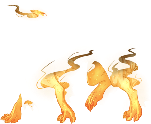 Heavenly Gait Accent Transparent - Animal Figure (350x350)