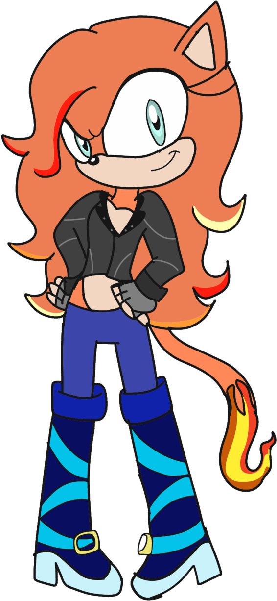 Eliana Sunrise The Cat By Flowersforjackie - Cartoon (636x1257)