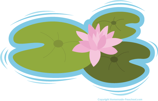 Fun And Free Clipart - Clip Art Lily Pad (517x329)