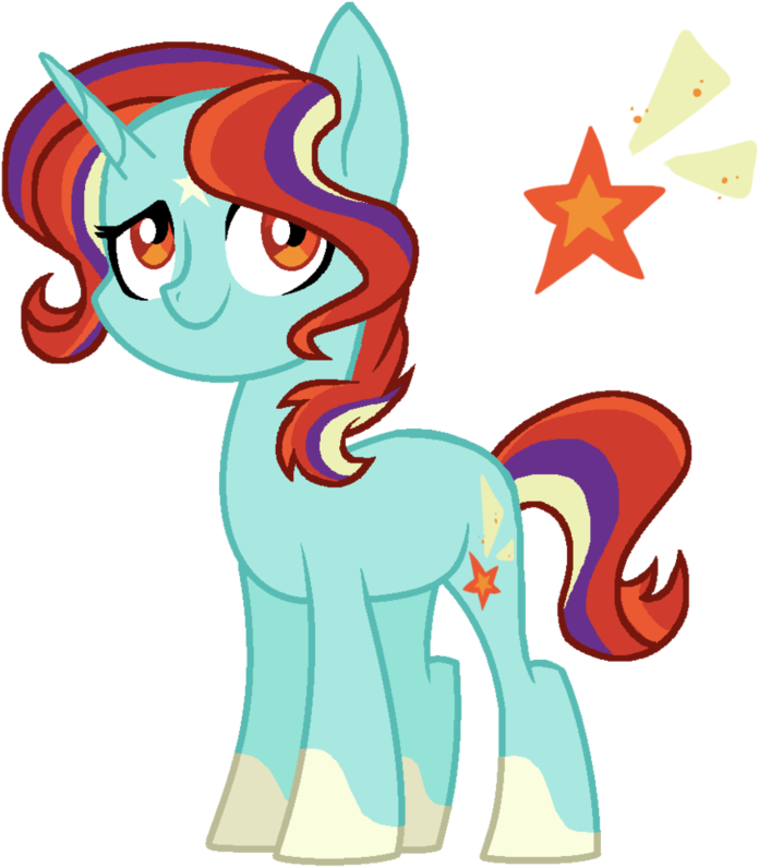 Starburst- Sunrise By Thepegasisterpony - Cartoon (841x949)