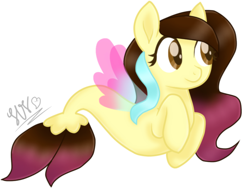 Merpony Sunrise Shine By Sunriseshine88 - Pony (1024x768)