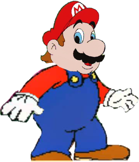 Mario Full Body By Fnatirfanmario - Hotel Mario (553x628)