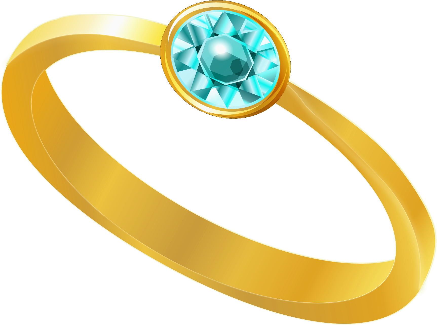 Diamond Ring Clip Art Free Clipart Images Clipartcow - Golden Ring Clipart (1794x1409)