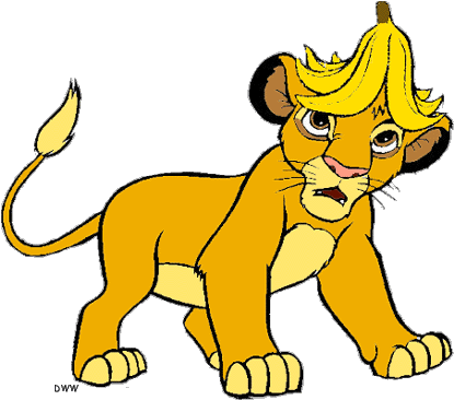 Lion King Clip Art Archive - Lions Clipart Png Gif (425x367)