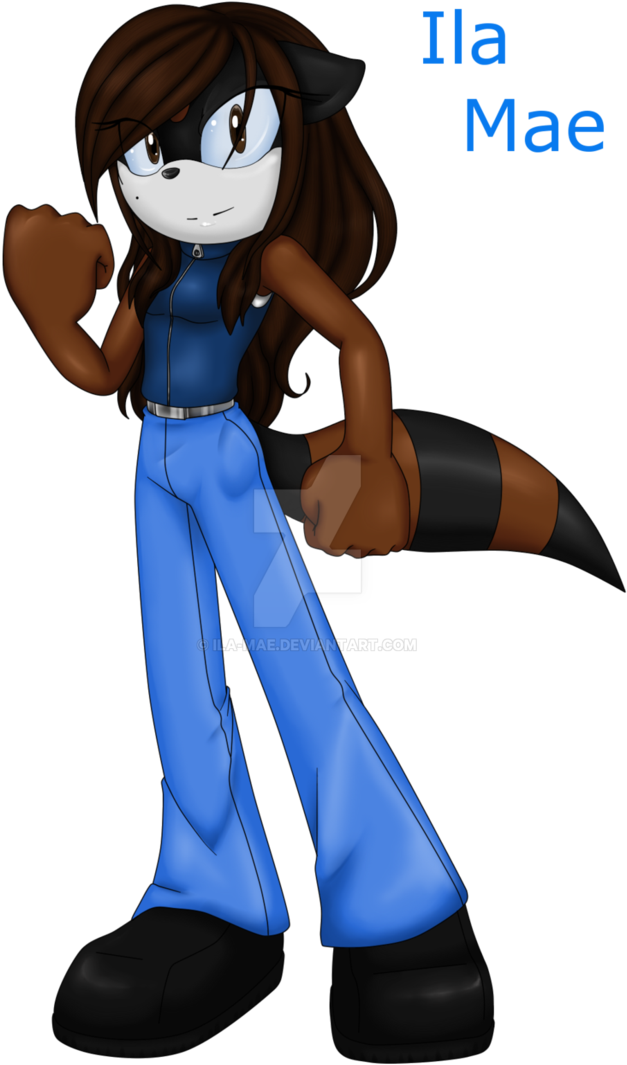 Ila Mae The Raccoon By Ila-mae - Htc Magic (709x1126)