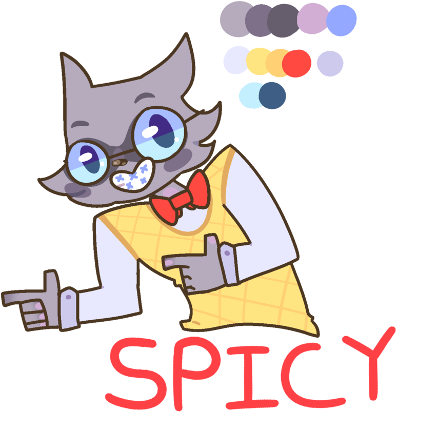 Spicy Lil' Raccoon By Fluffyprey - Cartoon (1024x964)