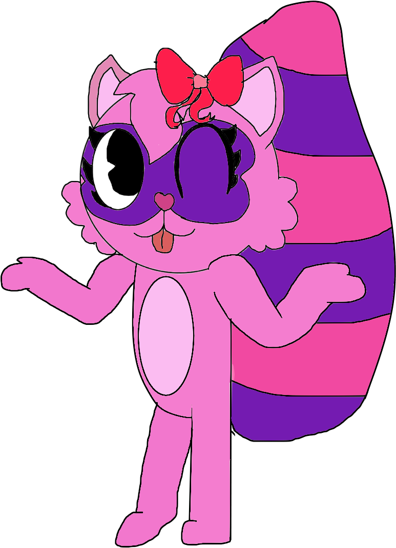 Roxy The Raccoon - Cartoon (1048x1127)