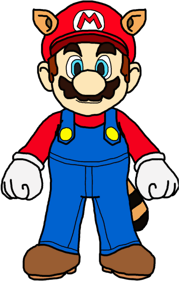 Raccoon By Katlime - Katlime Deviantart Mario (685x1167)