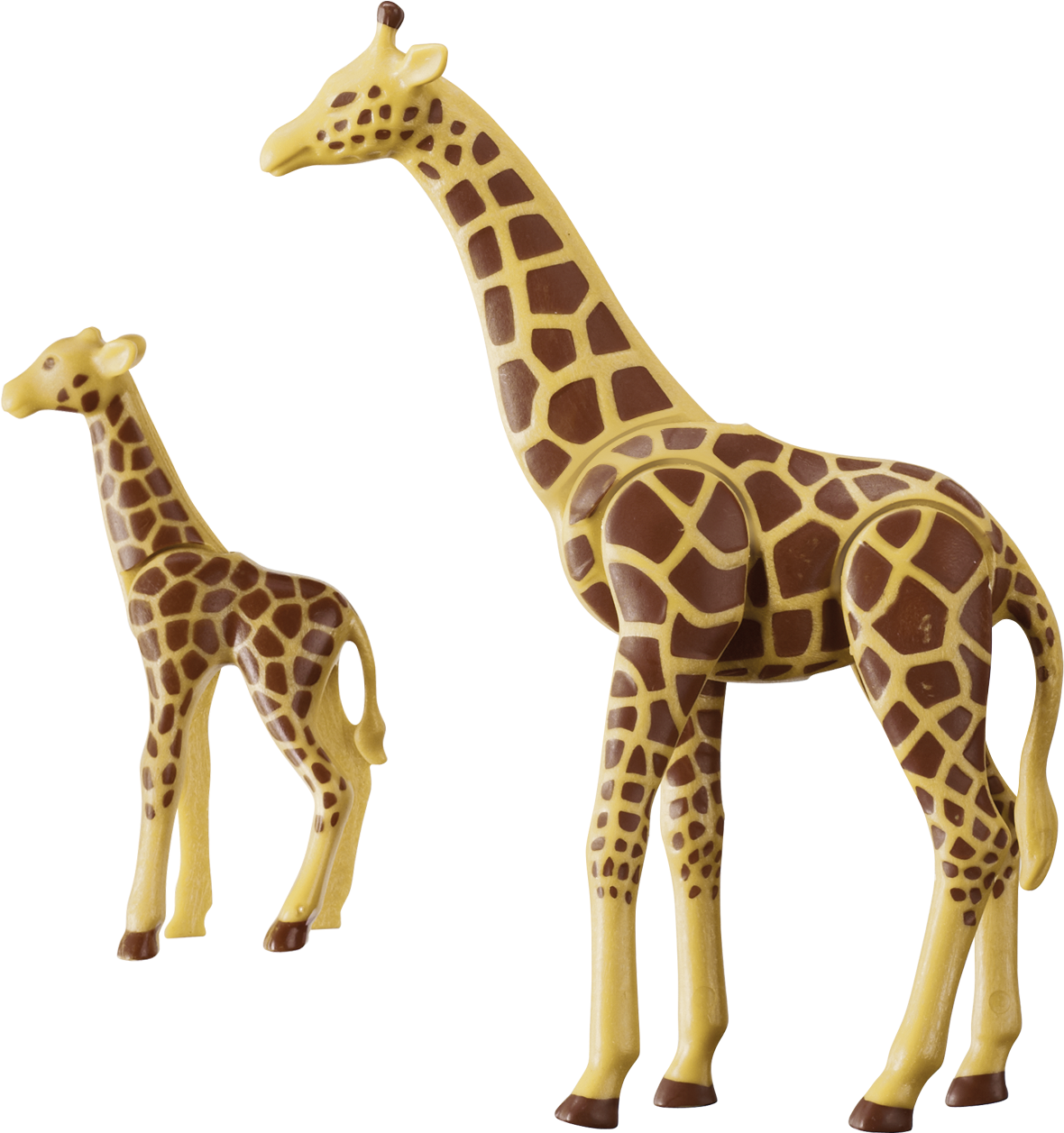 Giraffe With Calf - Playmobil Giraffe (2000x1400)