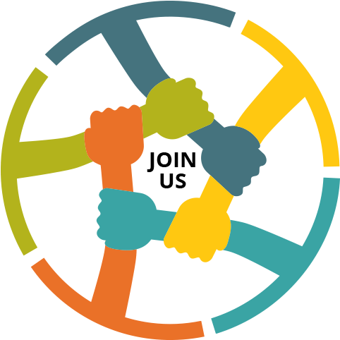 Join As Organization - Hands Logo Png (521x481)