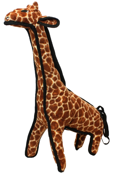 Tuffy Girard Giraffe Zoo Dog Toy (500x739)