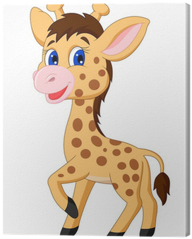 Cute Cartoon Baby Giraffe (400x400)