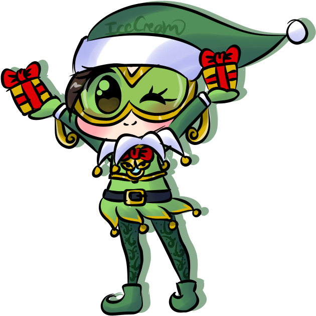 Myhomieandshit 2 0 Chibi Jingle Bells By Icecreamlink - Cartoon (654x748)