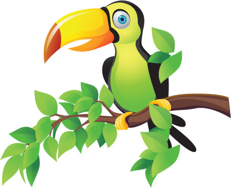 สัตว์ ป่า การ์ตูน น่า รัก (451x368)