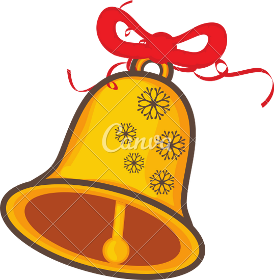 Pin Jingle Bells Clip Art Free - Church Bell (538x550)