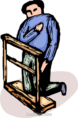 Person On Bended Knee Praying - Sitting (317x480)