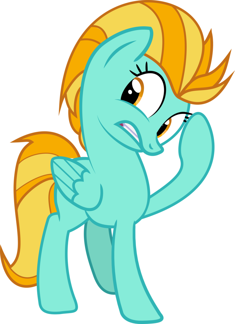 Lightning Dust Vector By Helmie-d - Mlp Lightning Dust Vectors (761x1050)