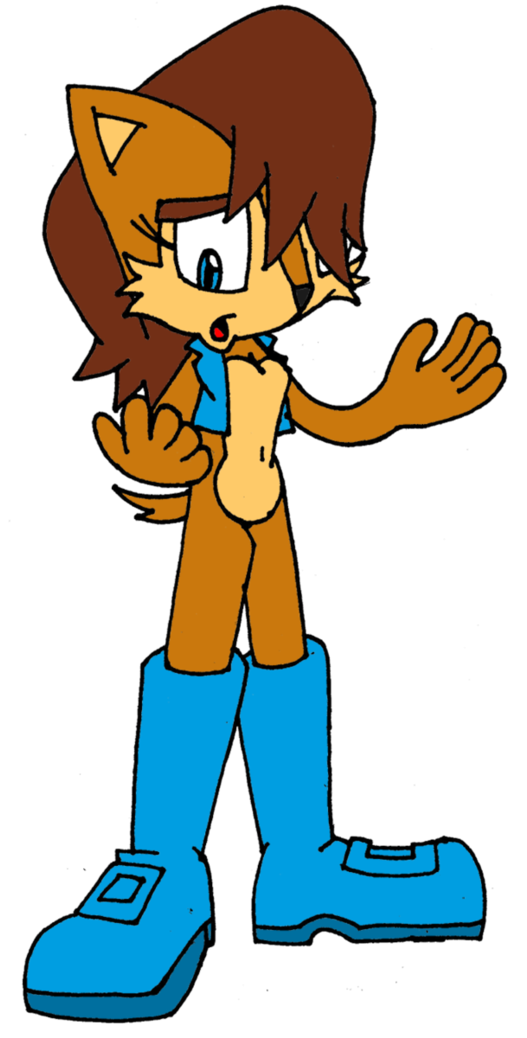 Princess Sally Acorn Deviantart Sonic & Sally Fiction - Cartoon (692x1153)