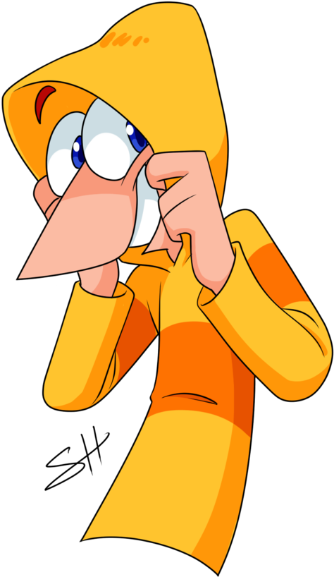 The Hoodie That Got The Job By Kiki-kit - Phineas And Isabella Kiki Kit (600x855)