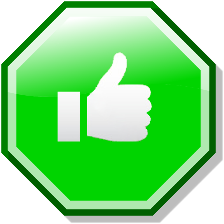 Ok Png 8, Buy Clip Art - Green Thumbs Up Sign (768x768)