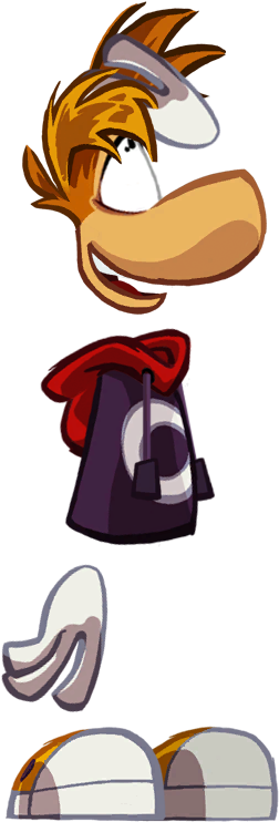 Rayman Loves His Hair By Sticcathestickgod - Rayman Origins Dark Rayman (500x800)