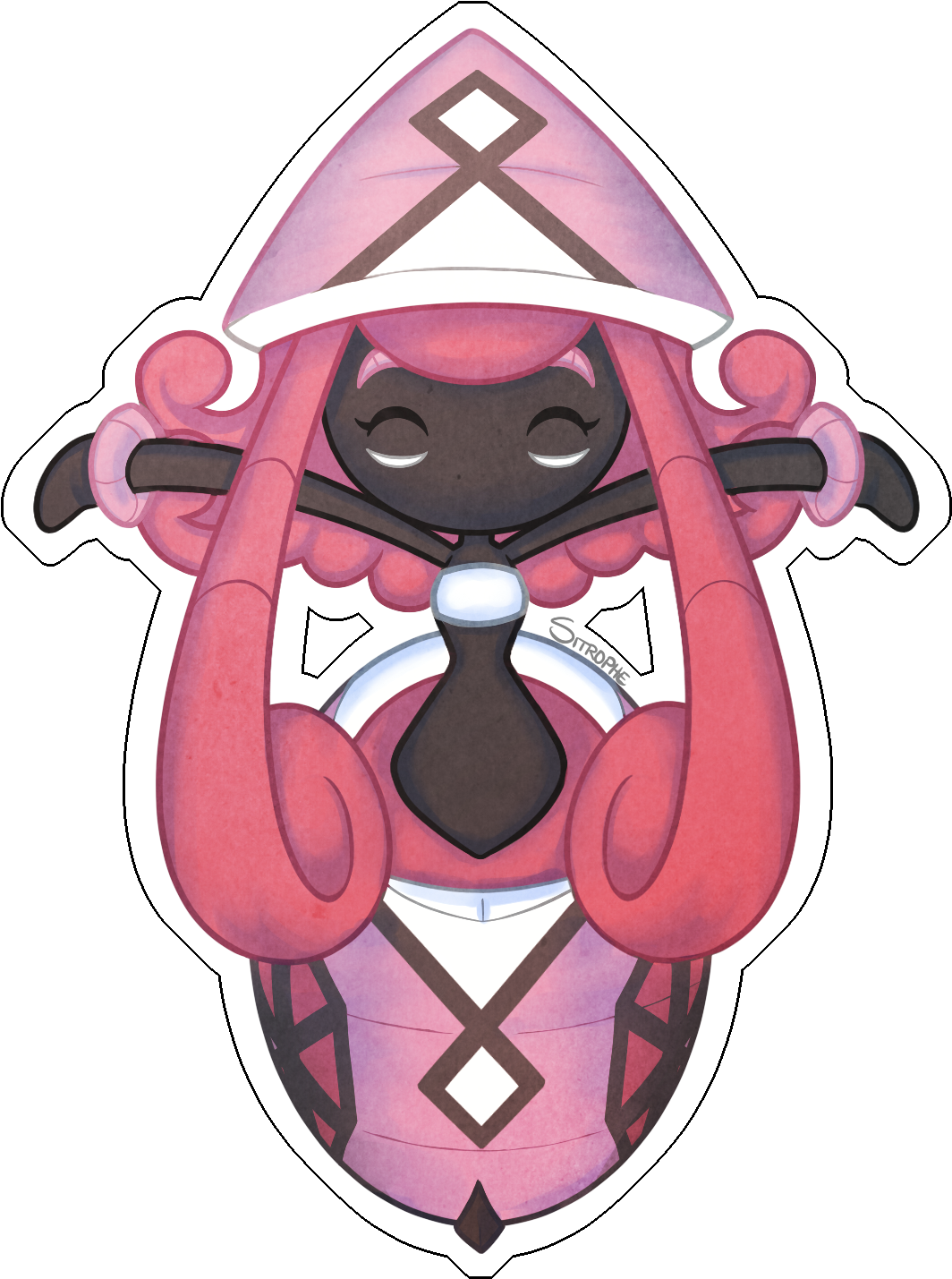 Oc Artfree Tapu Lele Hugs - Tapu Lele (1100x1500)