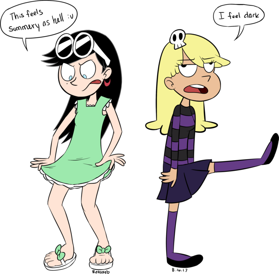 Clothes Swap By Retroneb - Loud House Clothes Swap (901x886)