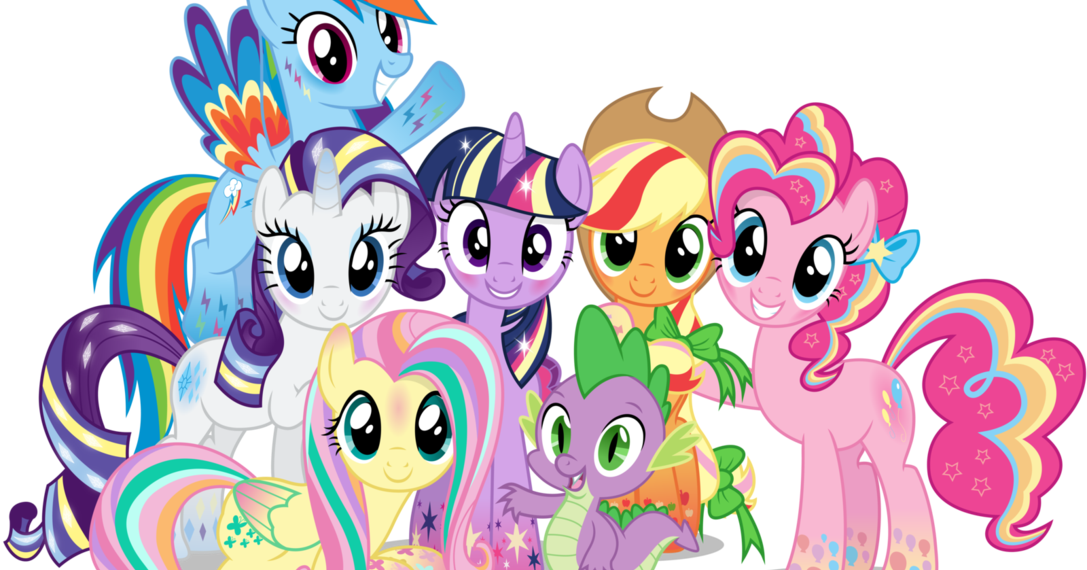 Mlp Stuff - My Little Pony Birthday Shirt,girl's My Little Pony (1087x570)