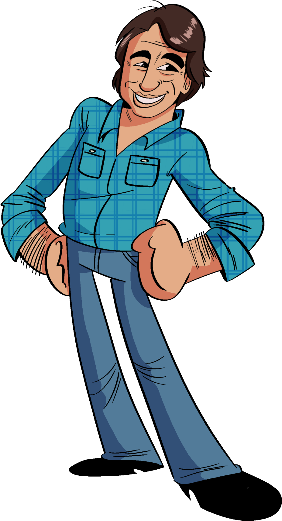 Tony Micelli Is Just One Of The Real Housekeepers Of - Cartoon (1175x1920)