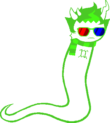 New Microsoft Paint Transparent Background References - Homestuck Eridan And Sollux Sprite (370x415)
