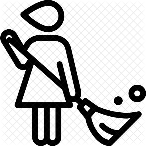Housekeeper Icon - Cleaning Service Icons (512x512)
