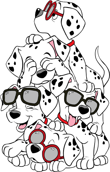 Dalmatian Dog Cruella De Vil Puppy The 101 Dalmatians - 101 Dalmatas (600x600)