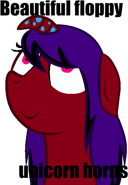 Floppy Unicorn Horns By Celestial-dumpling - Asul Basket (800x675)