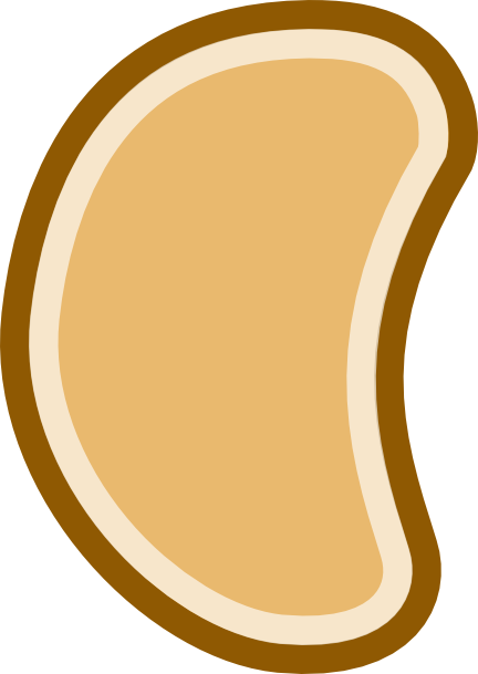 Clipart Of Bean, 11th And Bean Seed - Clipart Of Bean, 11th And Bean Seed (432x609)