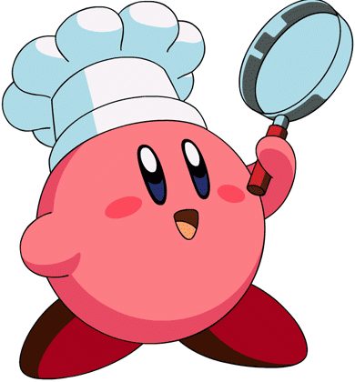 Deluxe Kirby Super Star Ultra Wallpaper Datei Cook - Kirby Cooking (390x420)