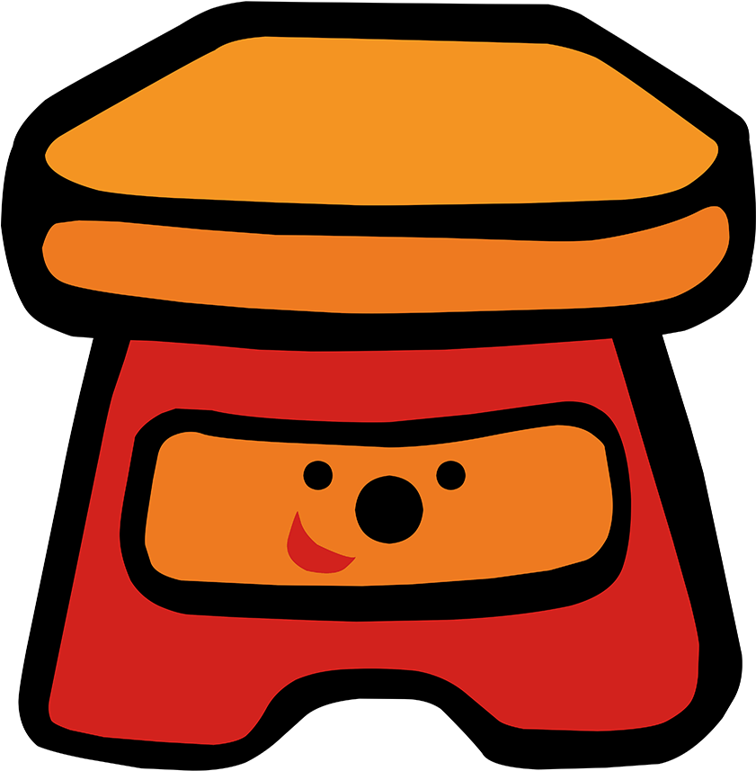 Mr Salt Blues Clues - Blues Clues Side Table (900x900)