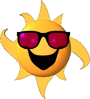Home - Sun With Sunglasses Gif (350x350)