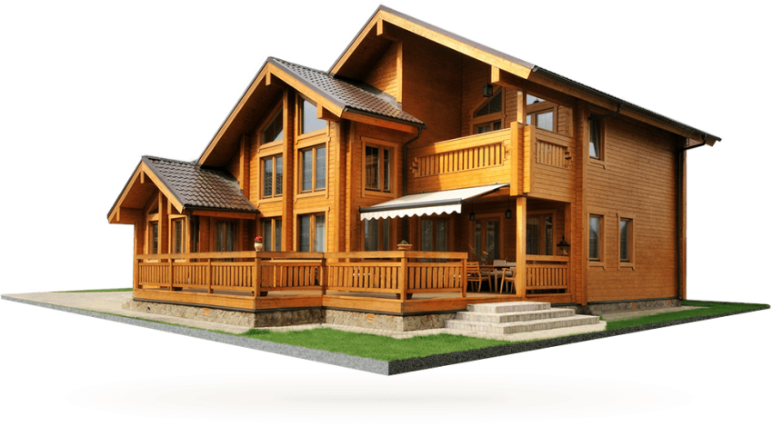 Free Png Wooden House Png Images Transparent - Png House (850x469)