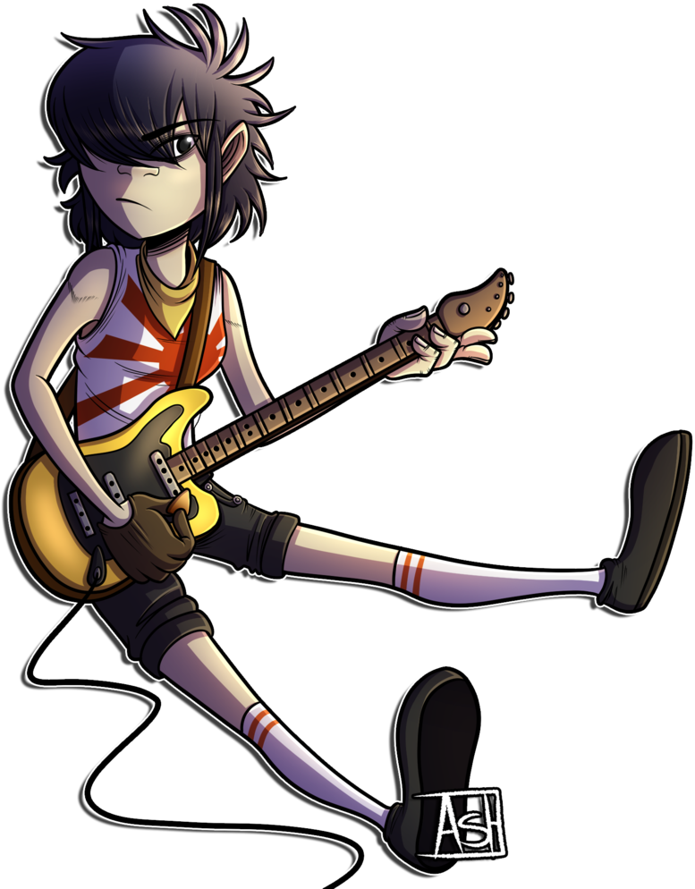 Gorillaz By Ashesfordayz - Noodle Gorillaz (794x1006)