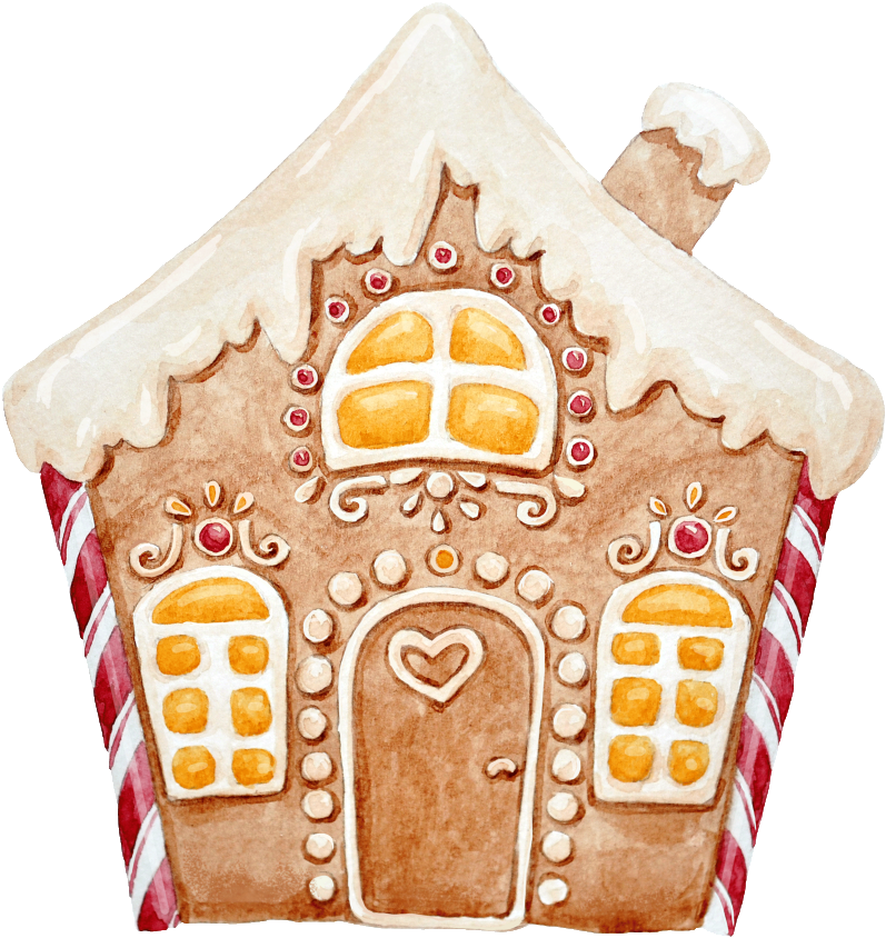 【卡通形状食物】图片免费下载 卡通形状食物素材 卡通形状食物模板-千图网 - Gingerbread House (1024x1024)