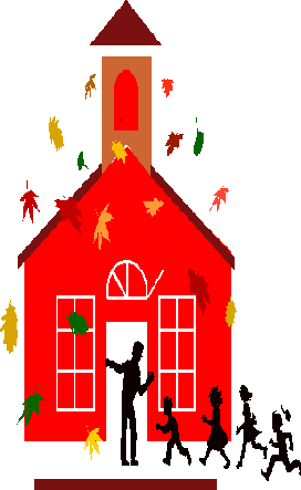 Schoolteacher - Clipart - School House Clip Art (272x443)