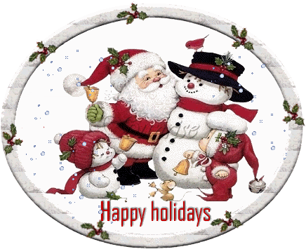 Merry Christmas Santa Claus Gif - Merry Christmas Santa Gif (447x362)