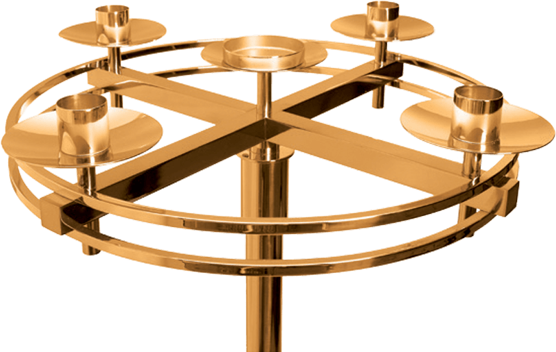 23 Inch Advent Wreath - Coffee Table (800x507)