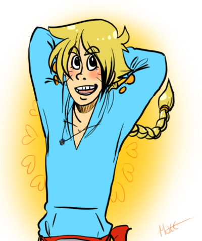 Anime Guy Pose By Ninja-noodles - Cartoon (400x478)