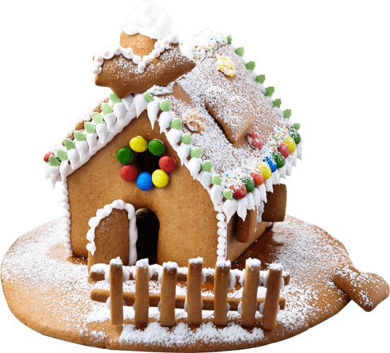 Вернуться В Начало - Gingerbread House (552x500)