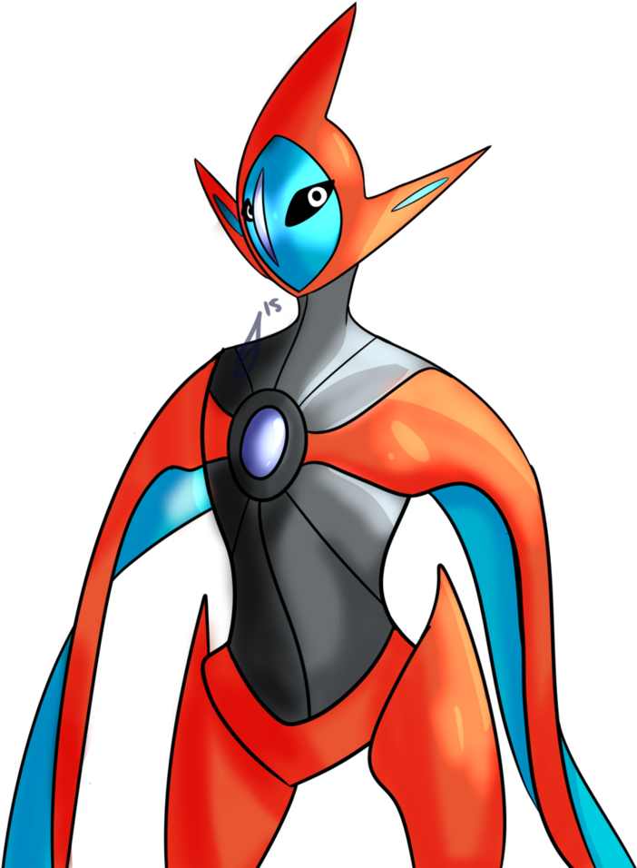 The Violent Space Noodle [deoxys] By Supersaiyansolar - Cartoon (806x990)
