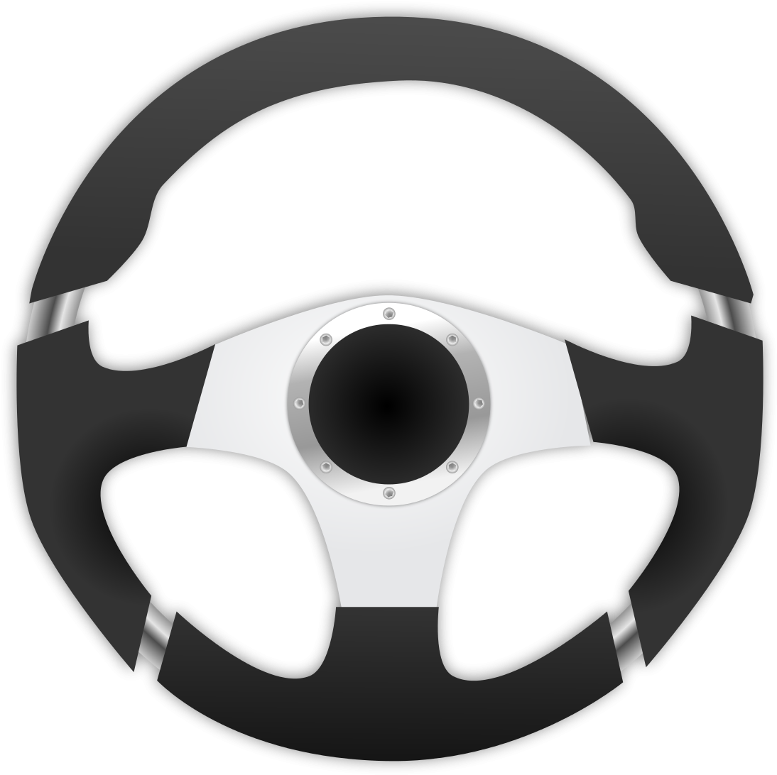 Driving Wheel Clipart By Gnokii - Momo Millenium Steering Wheel 350mm (1200x1200)