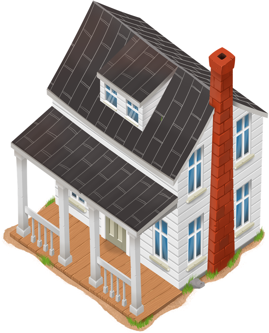 Farmhouse - House (1000x1168)