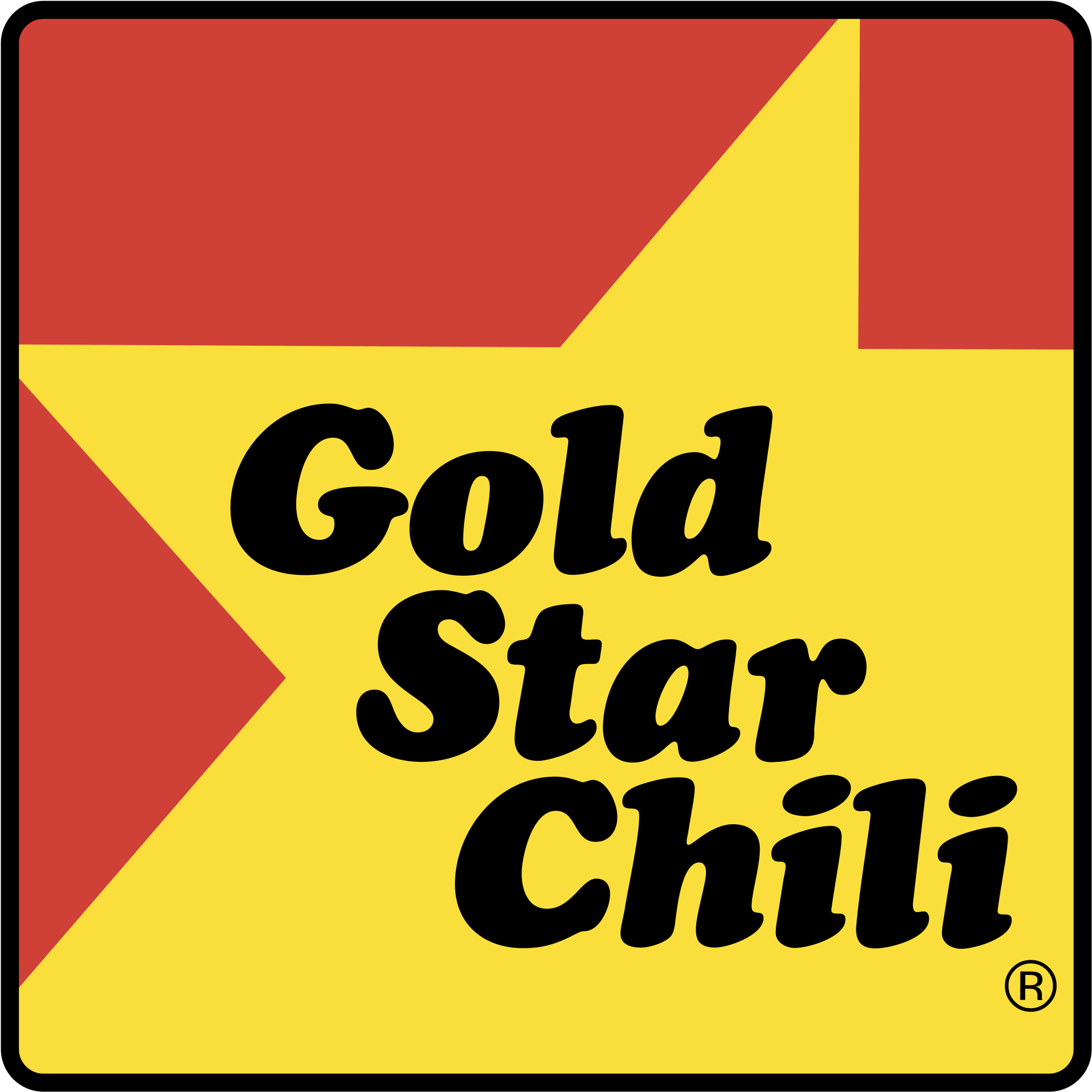 Gold Star Chili Logo Png Transparent - Gold Star Chili Chili Bites! - 12 Chili Bites, 6 Oz (2400x2400)